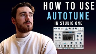 How to use autotune in Studio One for beginners [upl. by Norramic]