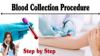 Blood Collection Technique  Blood Collection by Venipuncture Method [upl. by Arakat]