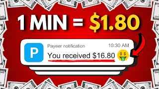 Get Paid 180 EVERY Min 🤑 Watching Google ADs  Make Money Online [upl. by Hagar653]