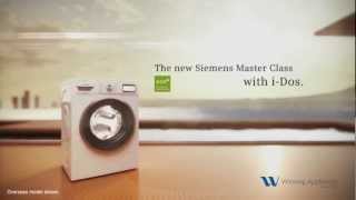 The Siemens iQ 800 Master Class Washer With iDos  Winning Appliances [upl. by Wyck]