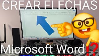 ✍🔁 Como PONER FLECHAS en WORD FÁCIL y RÁPIDO [upl. by Atiluj602]