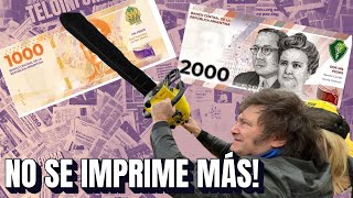 🔴EL FIN DE LOS BILLETES CHICOS  MILEI NO IMPRIME MAS BILLETES DE 1000 Y 2000 POR QUÉ [upl. by Uile]