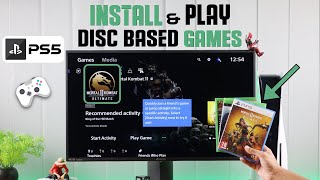 PS5 How to Install ANY Game From Disc [upl. by Neirbo]