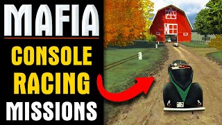 Mafia 1  ALL Racing Missions PS2 and Xbox Exclusive [upl. by Decca567]