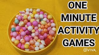 ONE MINUTE GAMESKITTY PARTY GAMESBIRTHDAY PARTY GAMESACTIVITY GAMESFUNNY GAMES [upl. by Kristofor601]