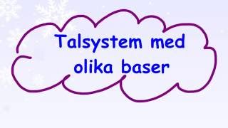 135 Talsystem med olika baser [upl. by Atsok]