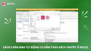 Cách chèn ảnh tự động co dãn theo kích thước ô trong Excel [upl. by Oiramat]