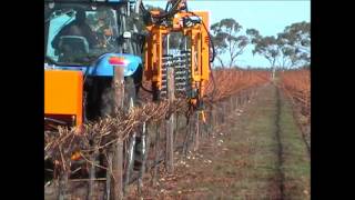 Pellenc TRV60 with Visio Pruning Machinewmv [upl. by Anayk]