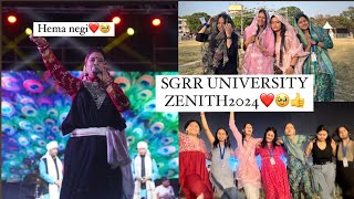 Day 1 SGRR UNIVERSITY ZENITH 2024 fest sgrru fest2024 explore dailyvlog [upl. by Honeywell]