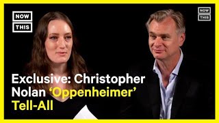 Oppenheimer Director Christopher Nolan Talks IMAX AI  NowThis Exclusive [upl. by Crichton]