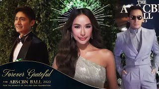 Eian Rances Samantha Bernardo BGYO Luis amp Jessy walk the Red Carpet  ABSCBN Ball 2023 1013 [upl. by Pfeifer]