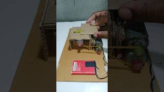 Cardboard Cutter Machine cardboard dcmotor science making youtubeshorts [upl. by Yde]