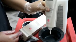 Loreal professional xtenso Smoothening Straighting Loreal Smoothening Tutorial by nazia khan [upl. by Faxen188]