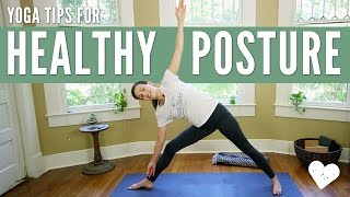 Yoga For Healthy Posture  Yoga Tips [upl. by Trust506]