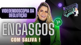 Engasgos com saliva DISFAGIA [upl. by Keiryt]