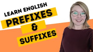 Affixes  Learn Prefixes and Suffixes in English  prefixes and Suffixes examples [upl. by Yrrehc]