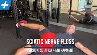 Sciatic Nerve Flossing for Tension Sciatica and Entrapment  Tim Keeley  Physio REHAB [upl. by Ephraim]