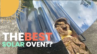 This Solar Oven Cooks Better Than The One In My Kitchen gosun solarcooking [upl. by Ragen]