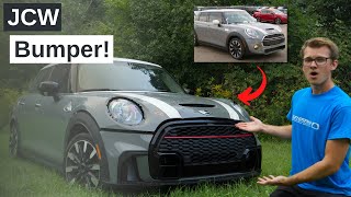 Installing the NEW 2023 MINI COOPER JCW BUMPER [upl. by Larine]