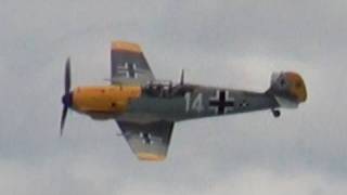 Messerschmitt Bf109E  Original  Flying HD [upl. by Arsi]