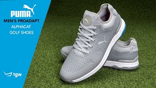 Puma ProAdapt AlphaCat Golf Shoes Overview by TGW [upl. by Ailicec348]