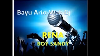 RENABoy Sandy  Karaoke Lirik Tanpa Vokal cover teks [upl. by Irneh]