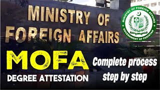 MOFA Attestation Process  How to Attest Documents from MOFA  Self  TCS [upl. by Akimahs]