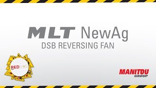 Manitou  Telehandler  MLT NewAg  DSB Reversing Fan [upl. by Arec]