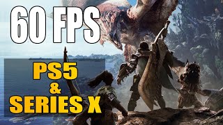 Monster Hunter World  PS5 Benchmark 4K 60FPS Backwards Compatibility 4K [upl. by Belle]