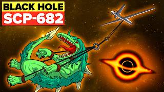 SCP682 vs A Black Hole [upl. by Dardani]