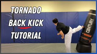 How To Do A Tornado Back Kick  Setups For MMA [upl. by Cressi865]