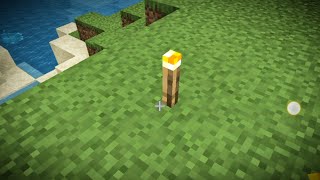 How to make torch in Minecraft simple way [upl. by Alhsa]