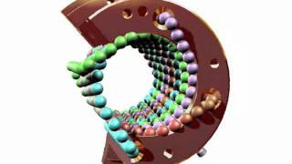 Demonstration of a Ball Screw used for Universal Testing Machines [upl. by Vivie]