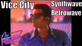 GTA Vice City Theme Synthwave Version  Roundheads  Vice City Retrowave Theme HD Music Video [upl. by Paule436]