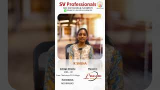 HR Success Stories HR Training amp Internship Program Certification hrjobs hrtraining [upl. by Eesak]