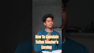 How to calculate tution teachers earning 😁  Vj Kataria  shortsvjkatariatutionteacherearning [upl. by Belloir263]