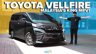 Review 2019 Toyota Vellfire  Why Malaysians are still in love with this boxy MPV [upl. by Annekcm101]