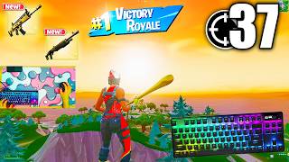 Apex Pro TKL ASMR 😴 37 Kills Solo vs Squads 🏆 Satisfying Keyboard OG Fortnite Reload 540 FPS 4K [upl. by Frodine812]