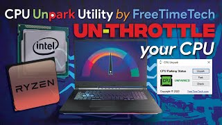 CPU Unpark Utility  Unthrottle your CPU [upl. by Remmus]