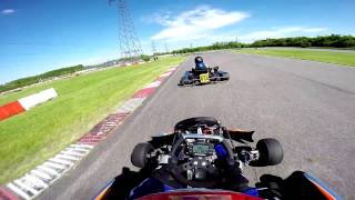 Bruck an der Leitha Kart Rotax DD2 Sodi 10052014 GoPro helmet cam [upl. by Suidaht]