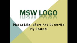 MSW Logo class 4  LOGO Programming Language [upl. by Dysart302]