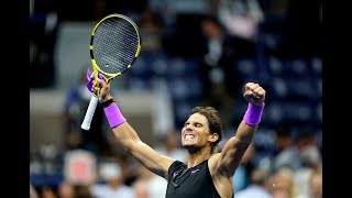 Matteo Berrettini vs Rafael Nadal Extended Highlights  US Open 2019 SF [upl. by Aierb41]