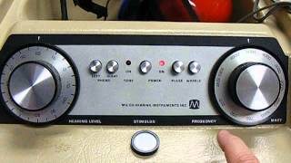 Audiometer Video MA 27 [upl. by Yhtomiht]