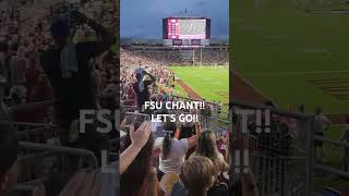 FSU Chant Renegade Fight Lets Go Seminoles [upl. by Nnek872]