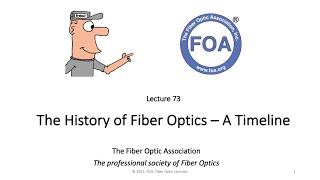 The History Of Fiber Optics [upl. by Kentiggerma]