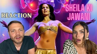 SHEILA KI JAWANI  BRITISH AND COLOMBIAN REACTION [upl. by Leahcam]