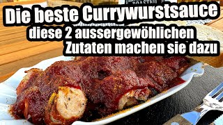 Die beste Currywurst Sauce selber machen  The BBQ BEAR [upl. by Ltihcox458]