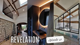 EP 41  salle de bain verrière arche dans la cuisine  on vous montre les avancées  renovation [upl. by Zischke921]