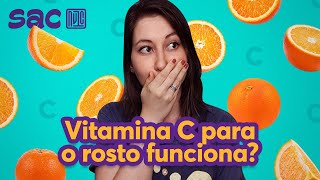 Vitamina C para o rosto funciona [upl. by Earas226]