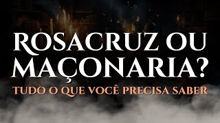 ROSACRUZ OU MAÇONARIA  RENASCENÇA  ALQUIMIA  ESCOLA INICIÁTICA [upl. by Karna]